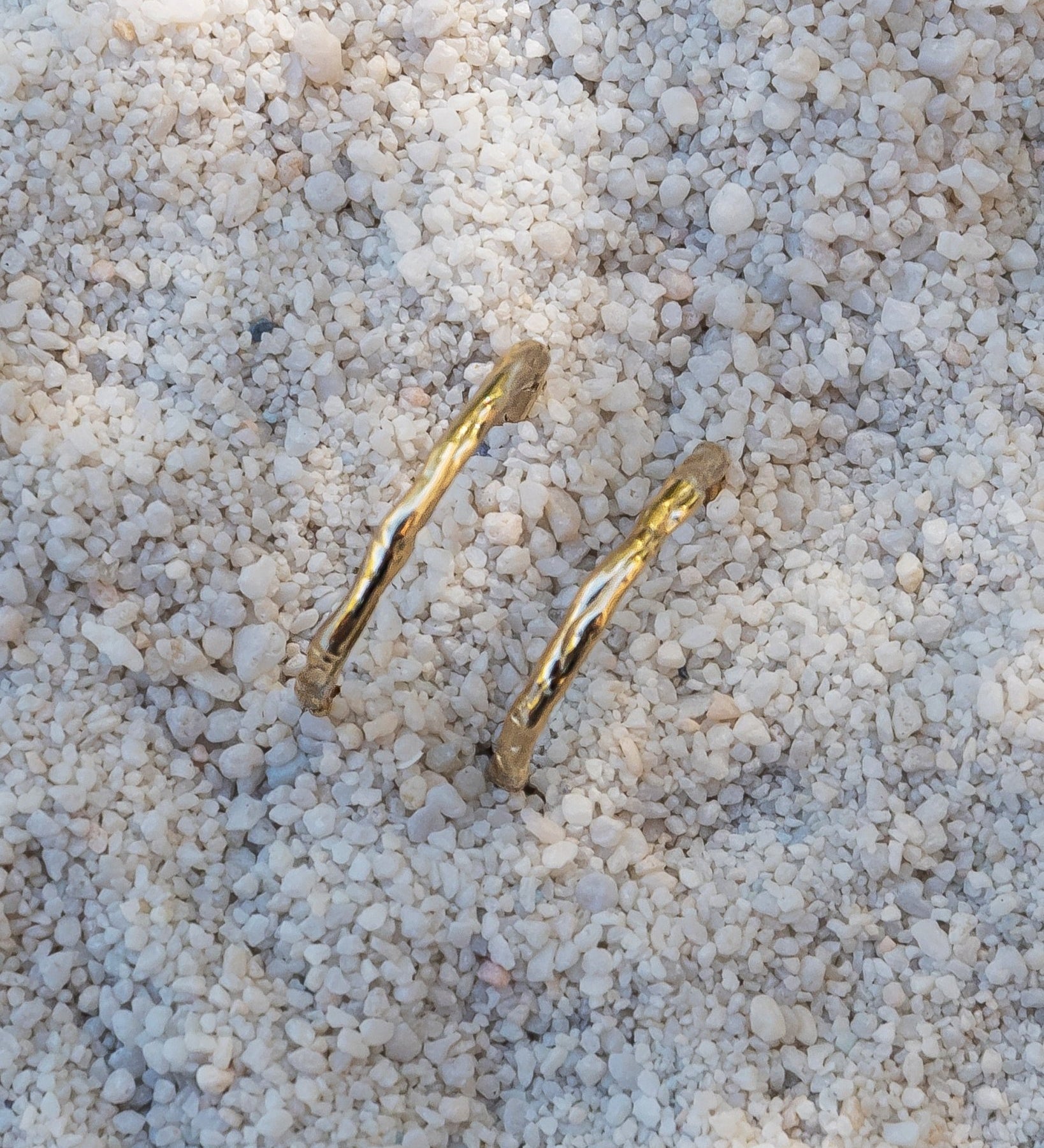 Terrain Gold Stacking Ring 01 Thin - Dea Dia