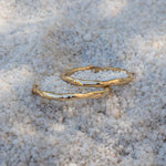 Terrain Gold Stacking Ring 01 Thin - Dea Dia