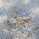 Terrain Gold Stacking Ring 01 Thin - Dea Dia