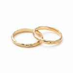 Terrain Gold Stacking Ring 02 Medium - Dea Dia