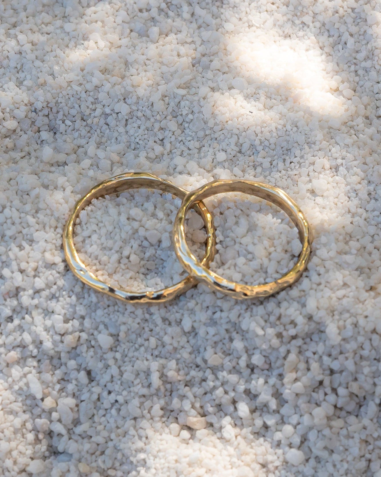 Terrain Gold Stacking Ring 02 Medium - Dea Dia