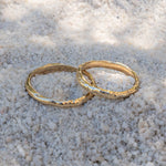 Terrain Gold Stacking Ring 02 Medium - Dea Dia