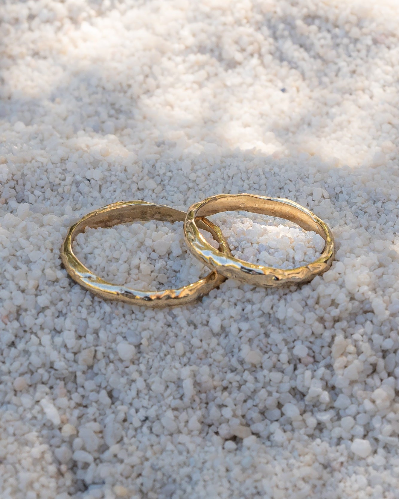 Terrain Gold Stacking Ring 02 Medium - Dea Dia