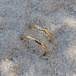 Terrain Gold Stacking Ring 02 Medium - Dea Dia