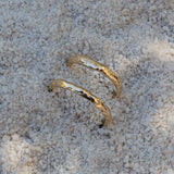 Terrain Gold Stacking Ring 02 Medium - Dea Dia