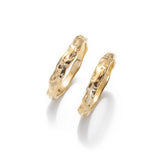Terrain Gold Stacking Ring 03 Thick - Dea Dia