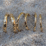 Terrain Gold Stacking Ring 03 Thick - Dea Dia