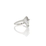 Tourmaline Quartz Kite Silver Ring - Dea Dia