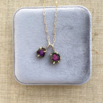 Watermelon Tourmaline Slice Forma Charm - Dea Dia