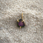 Watermelon Tourmaline Slice Forma Charm - Dea Dia