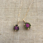 Watermelon Tourmaline Slice Forma Charm - Dea Dia