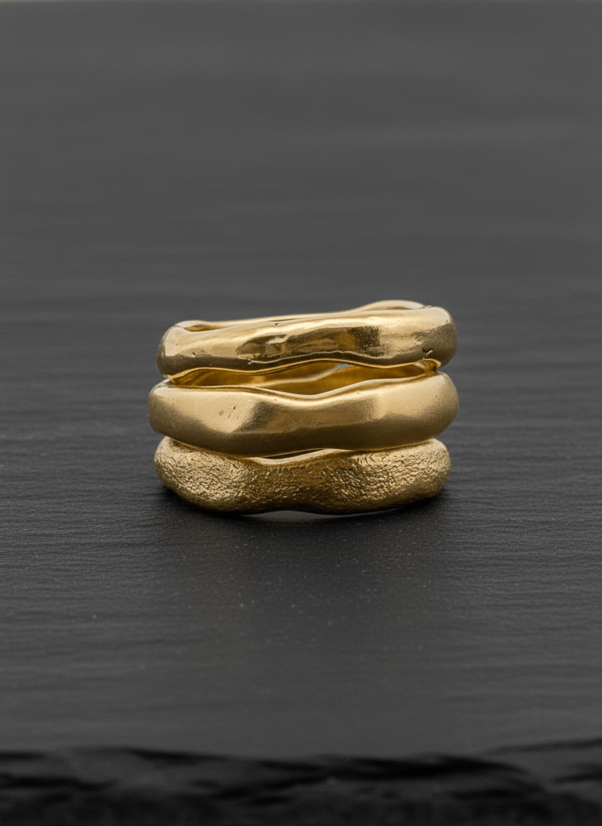 Wisdom Ring – Organic Wedding Band - Dea Dia