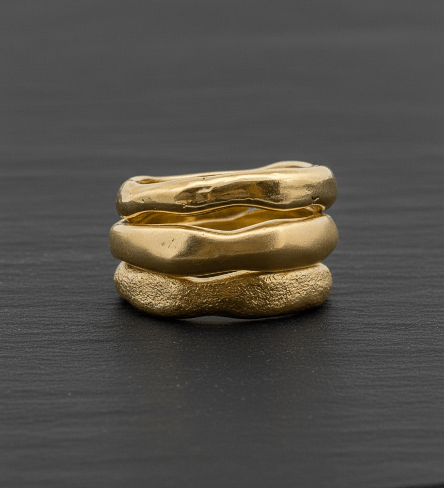 Wisdom Ring – Organic Wedding Band - Dea Dia