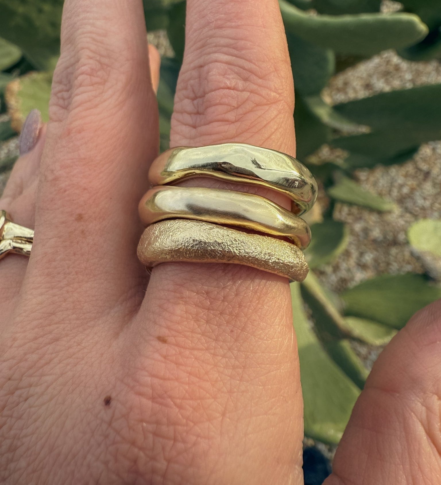Wisdom Ring – Organic Wedding Band - Dea Dia