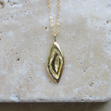 Yoni Talisman Necklace - Gold Plated - Dea Dia