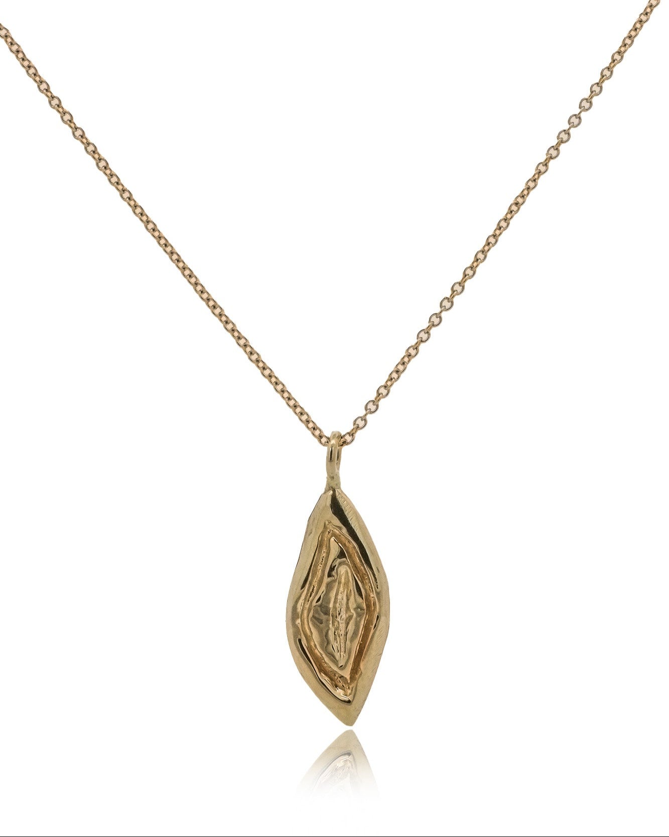 Yoni Talisman Necklace - Gold Plated - Dea Dia