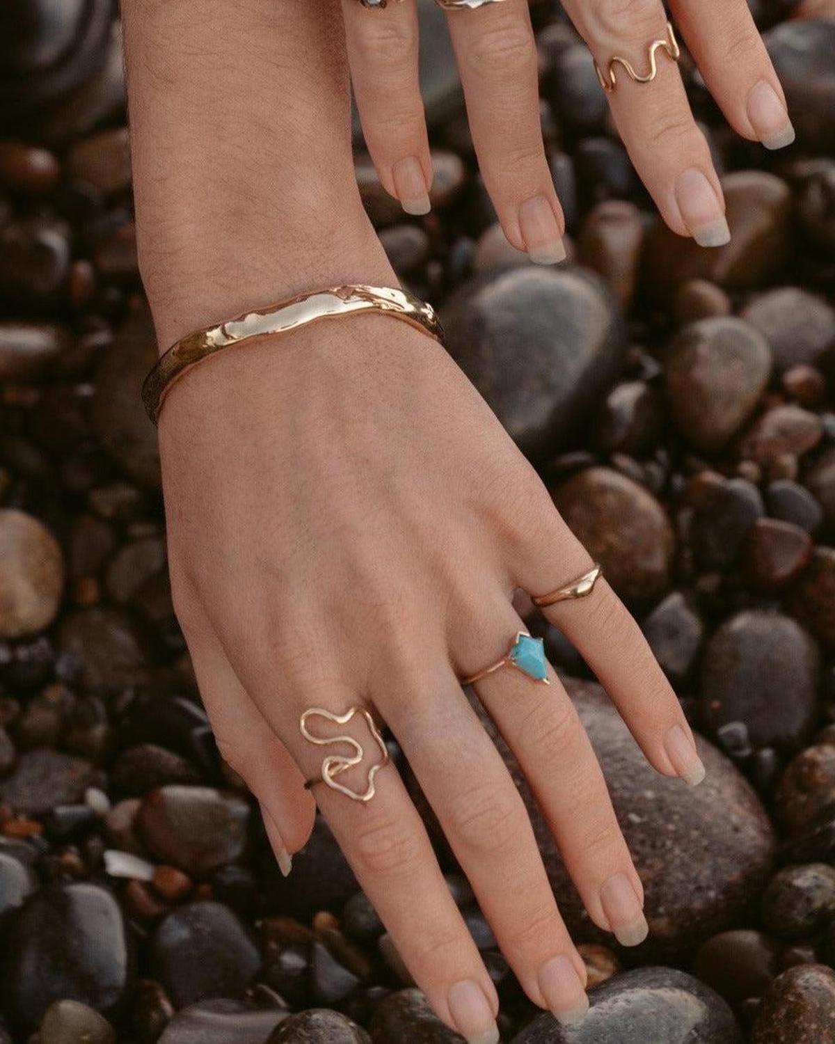 Arcana Pinky Ring – 14k Gold Pinky or Midi Ring – Dea Dia