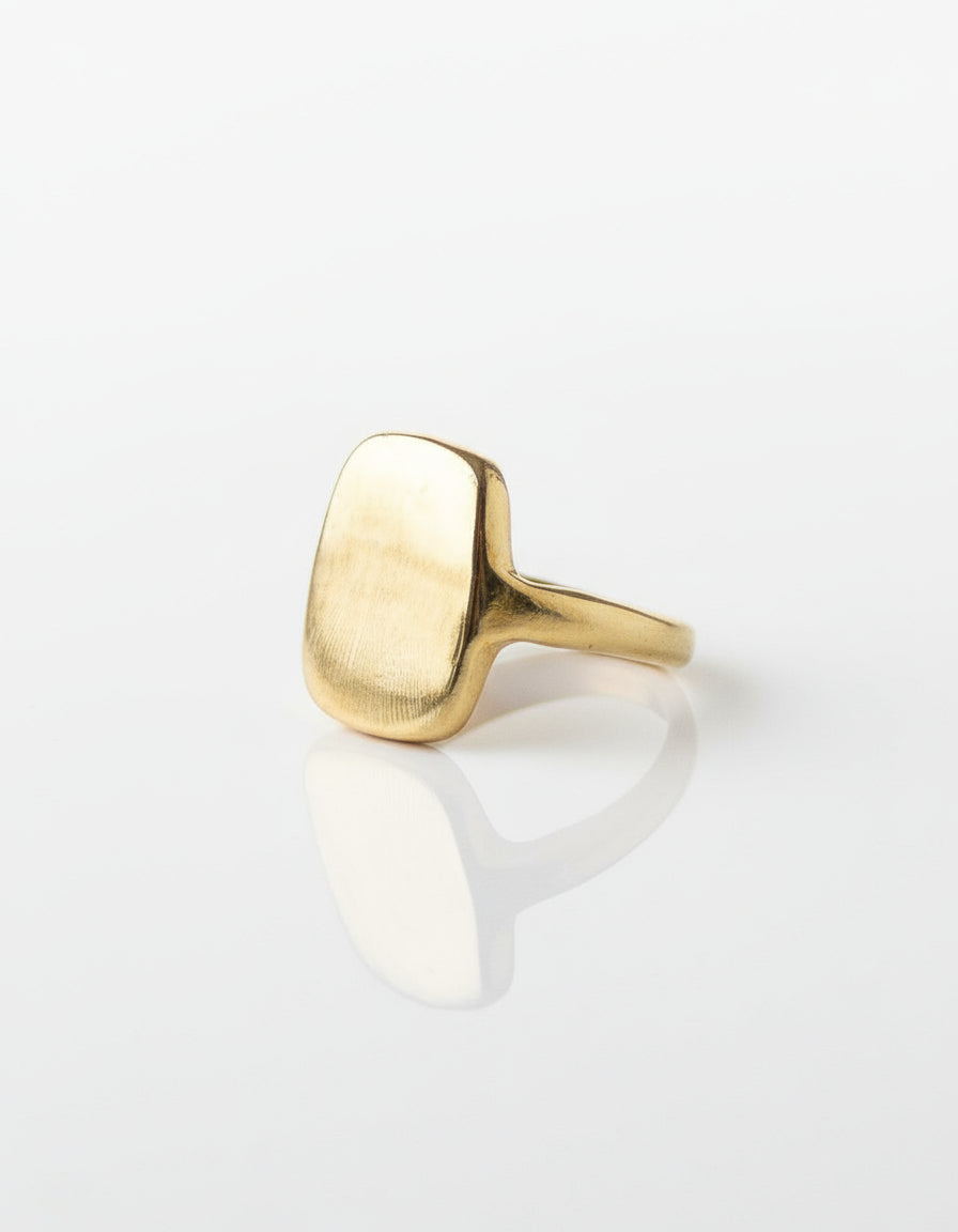 14k Gold Ingot Ring - Dea Dia