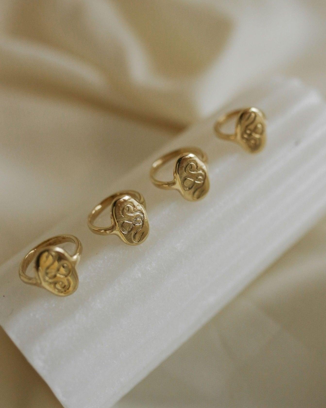 14k Gold Serpent Rising Ring - Dea Dia