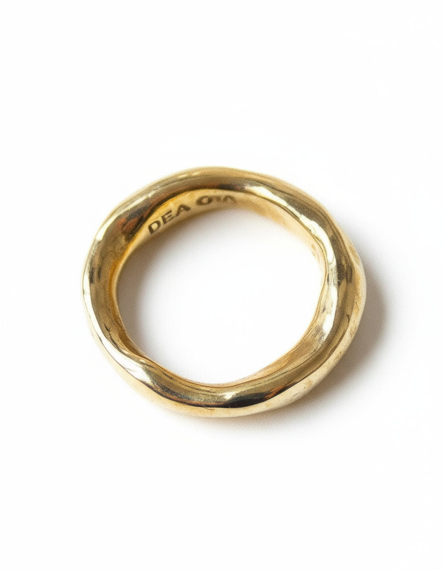 14k Gold Wisdom Ring - Dea Dia