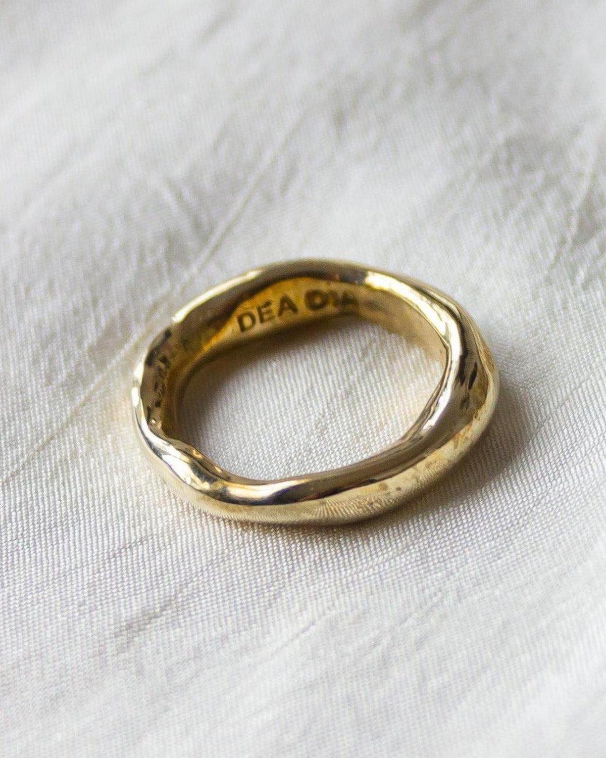 14k Gold Wisdom Ring - Dea Dia