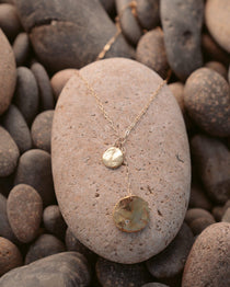 Andromeda Gold Lariat Necklace - Dea Dia