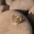 Eros Gold Heart Signet Ring - Gold Heart Ring - Dea Dia