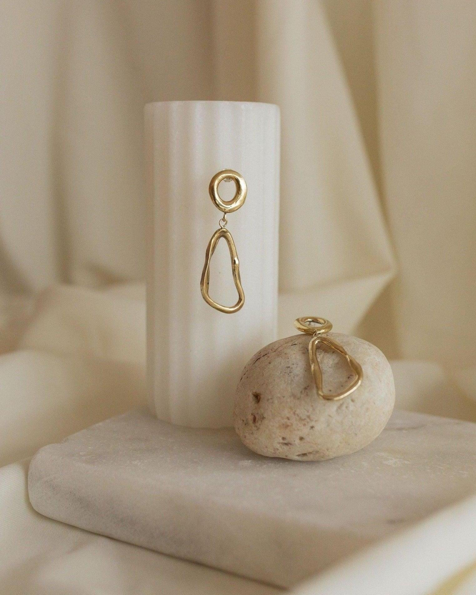 Imperfect Geometry Earrings - Dea Dia
