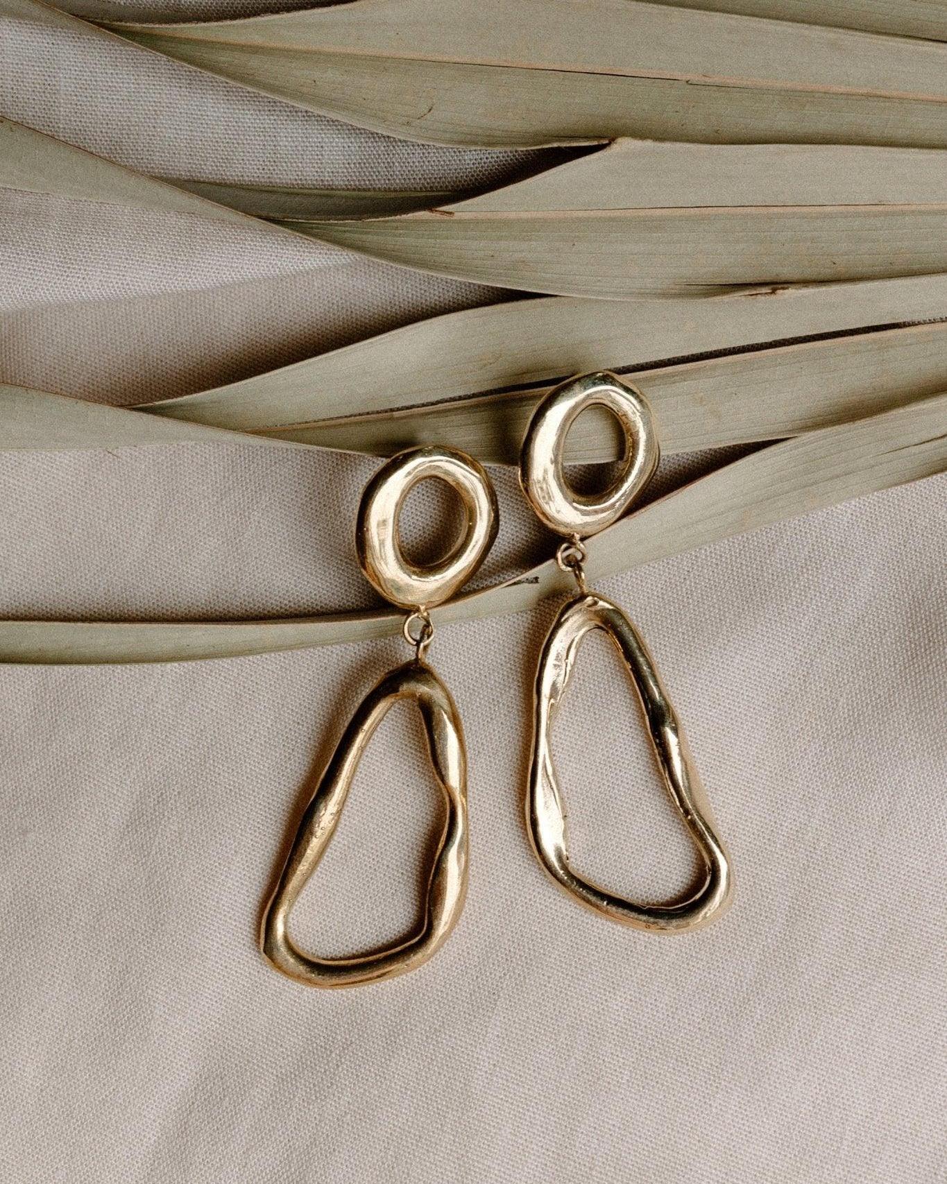 Imperfect Geometry Earrings - Dea Dia