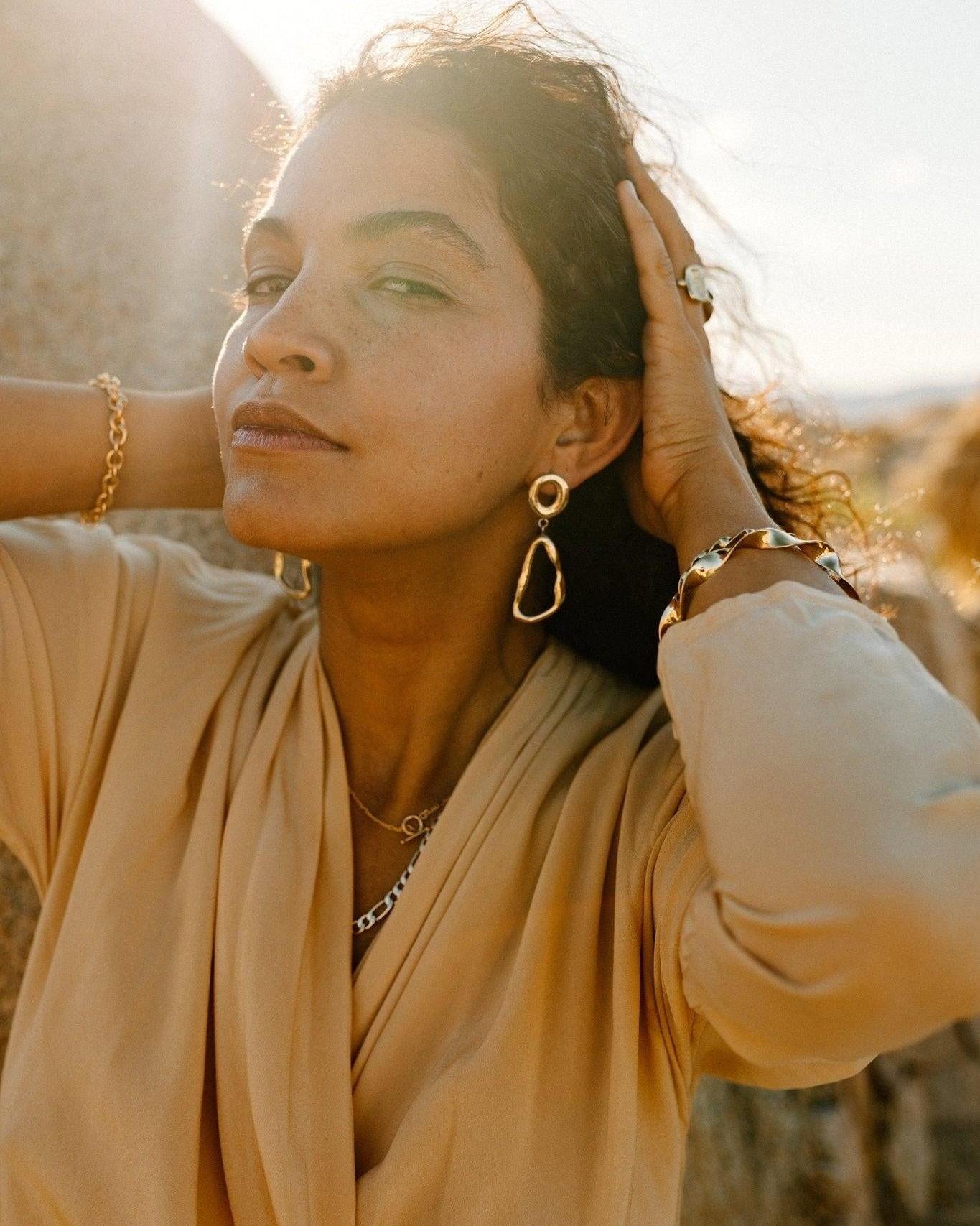 Imperfect Geometry Earrings - Dea Dia
