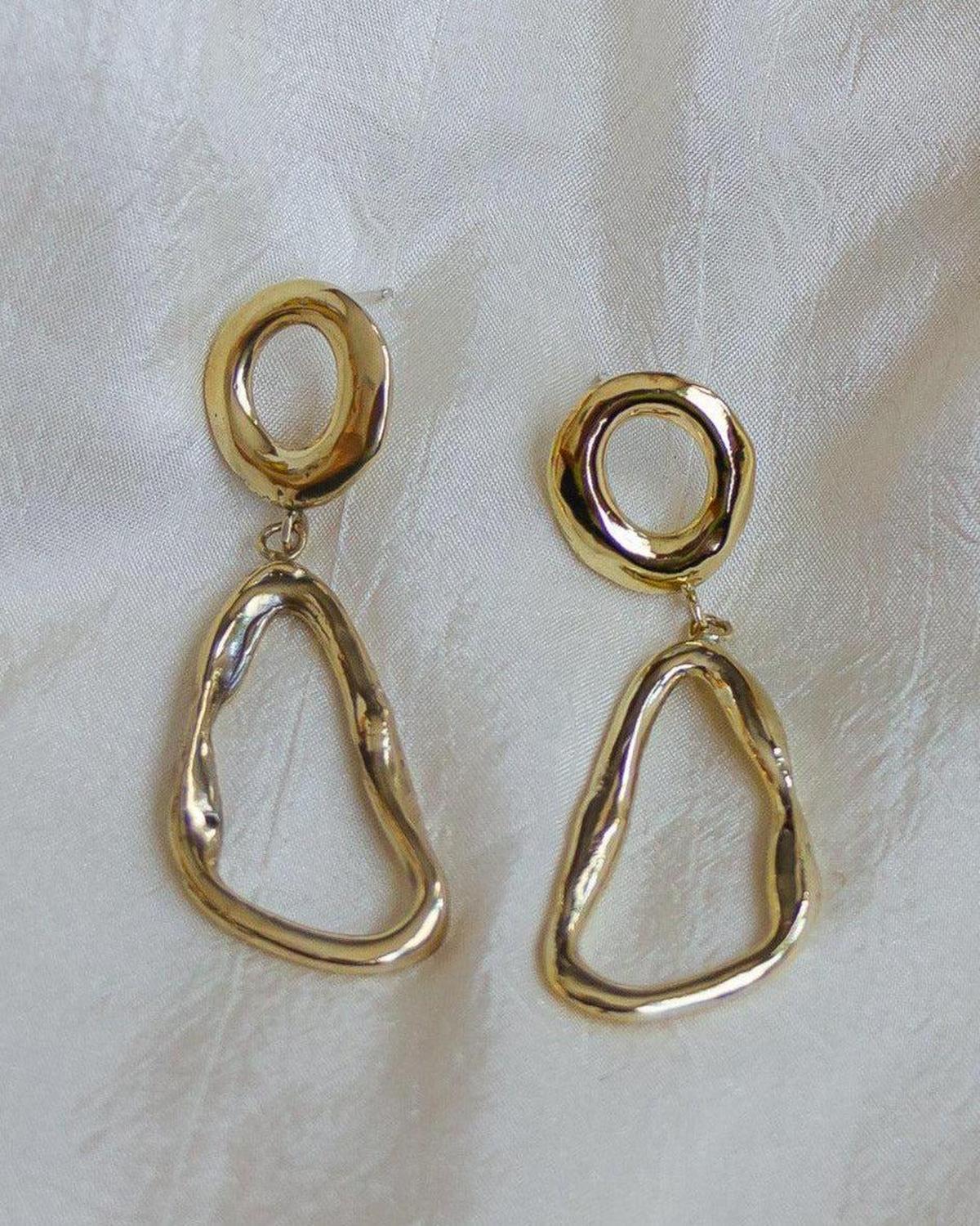 Imperfect Geometry Earrings - Dea Dia