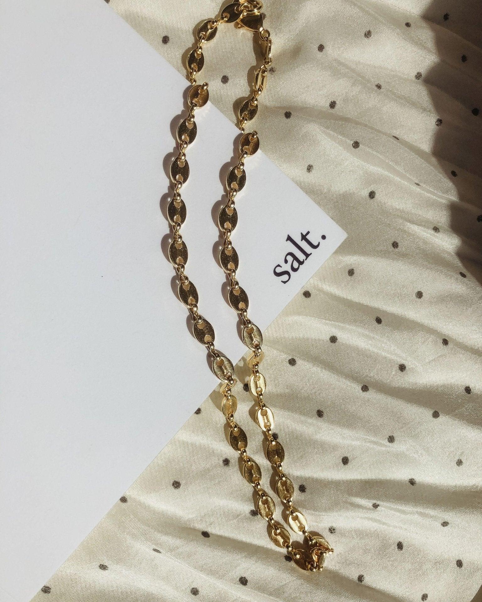 Maritime Necklace - Gold Mariner Chain Necklace - Gucci Chain - Dea Dia