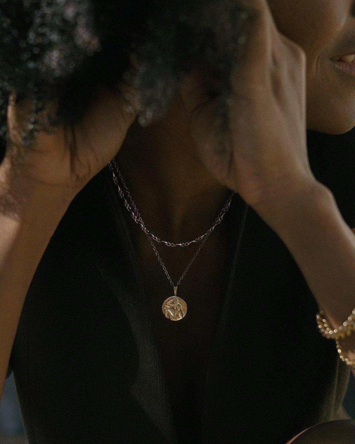 Maritime Necklace - Gold Mariner Chain Necklace - Dea Dia