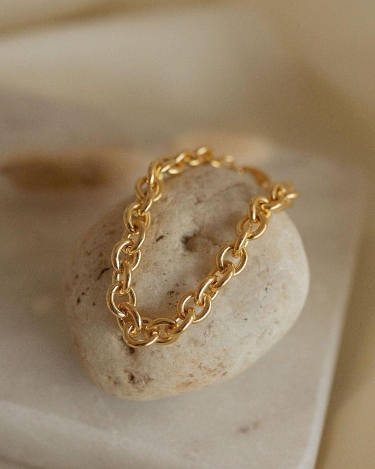 Paz Golden Chain Bracelet - Dea Dia