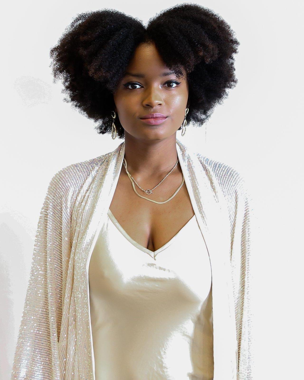 Slinky Silver Herringbone Chain Necklace - Thin Herringbone Necklace - Dea Dia