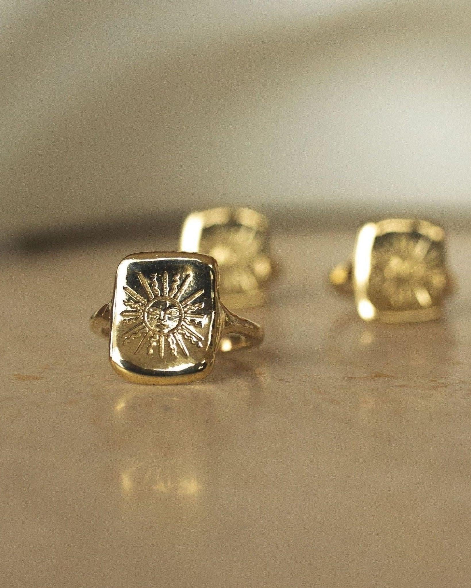 The Sun Tarot Ring - Dea Dia